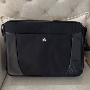HP Classic Black Laptop Bag for Men